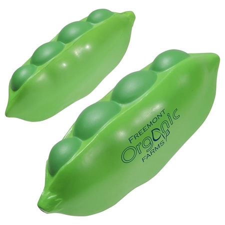 Promotional Pea Pod Stress Ball