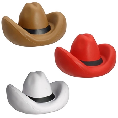 Custom Cowboy Hat Stress Balls