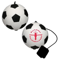 Promotional Soccer Ball Yo-Yo Stress Ball