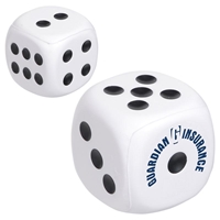 Promotional Dice Stress Ball