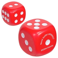 Custom Dice Stress Ball