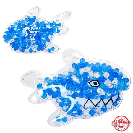 Picture of Custom Printed Shark Gel Beads Hot/Cold Pack