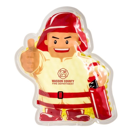Picture of Custom Printed Firefighter Hot/Cold Pack