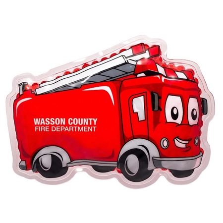 Picture of Custom Printed Fire Truck Hot/Cold Pack