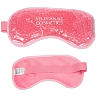 Personalized Plush Eye Mask with Aqua Pearls