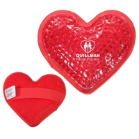 Customizable Plush Heart Hot/Cold Packs