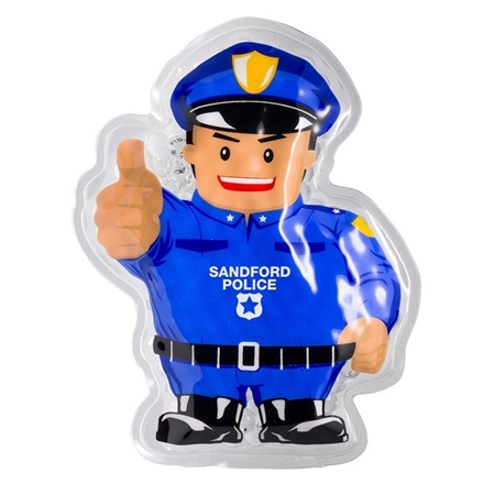 Picture of Custom Printed Police Officer Hot/Cold Pack