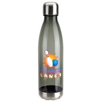 Imprinted Tritan Bottle with Stainless Base and Cap