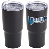 Black Belmont Vacuum Insulated Stainless Steel Travel Tumbler