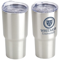 Imprinted Belmont Vacuum Insulated Stainless Steel Travel Tumbler