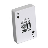 Deck of Cards Stress Ball With Logo