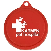 Imprinted Pet Food Can Lid with Company Logo