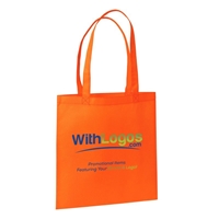 Branded Non-woven Value Tote -  13.5"W x 14.5"H