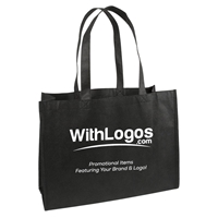 Custom Printed Standard Non-woven Tote - 16"W x 12"H x 6"D