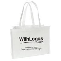 Customizable Non-woven Tote - 16"W x 12"H x 6"D