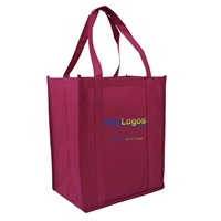 Picture of Full Color Non-woven Grocery Tote - 12"W x 13"H x 8"D