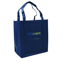 Picture of Full Color Non-woven Grocery Tote - 12"W x 13"H x 8"D