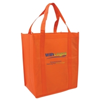 Picture of Full Color Non-woven Grocery Tote - 12"W x 13"H x 8"D