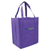 Picture of Full Color Non-woven Grocery Tote - 12"W x 13"H x 8"D