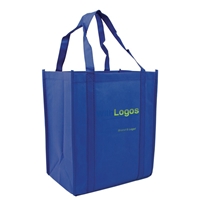 Picture of Full Color Non-woven Grocery Tote - 12"W x 13"H x 8"D