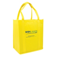 Picture of Full Color Non-woven Grocery Tote - 12"W x 13"H x 8"D