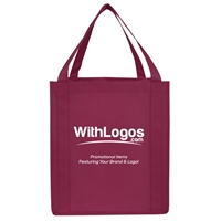 Non-woven Grocery Tote - 13"W x 15"H x 10"D With Logo