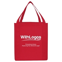 Promotional Non-woven Grocery Tote - 13"W x 15"H x 10"D