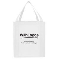 Promotional Non-woven Grocery Tote - 13"W x 15"H x 10"D