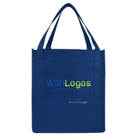 Imprinted Jumbo Non-woven Grocery Tote - 13"W x 15"H x 10"D