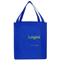 Jumbo Non-woven Grocery Tote - 13"W x 15"H x 10"D with your logo