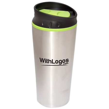 Picture of Custom Printed 15 oz. Color Block Travel Tumbler