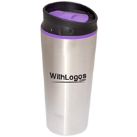 Picture of Custom Printed 15 oz. Color Block Travel Tumbler