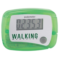 Pedometer with logo