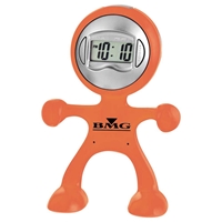 Picture of Custom Printed Flex man Digital Clock
