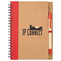 Picture of Custom Printed Eco Spiral Notebook and Pen