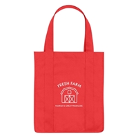 Picture of Non-Woven Shopper Tote Bag 13" W x 15" H x 10" D