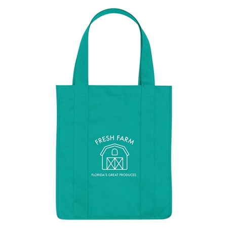 Picture of Non-Woven Shopper Tote Bag 13" W x 15" H x 10" D