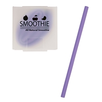 Custom Silicone Straw - Purple