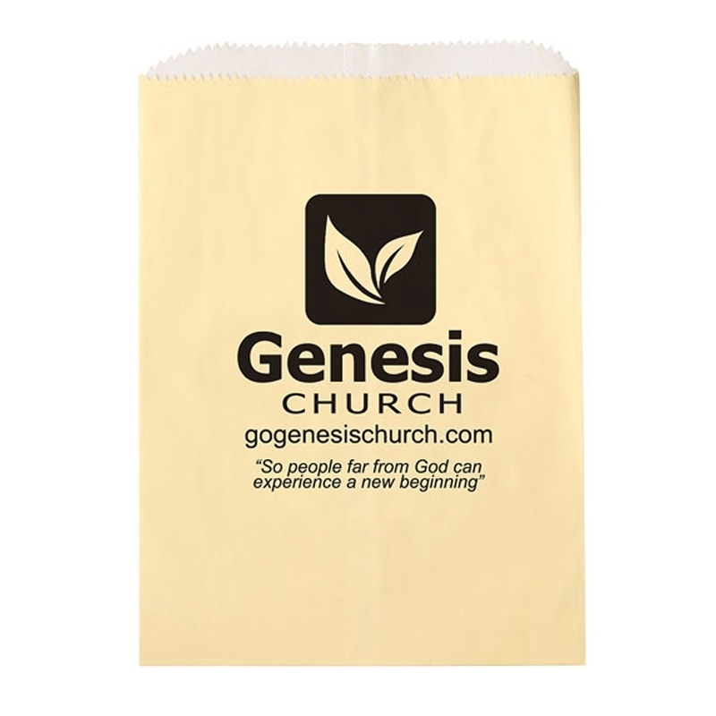 Glassine Lined Paper Food Bag 4.75x6.75