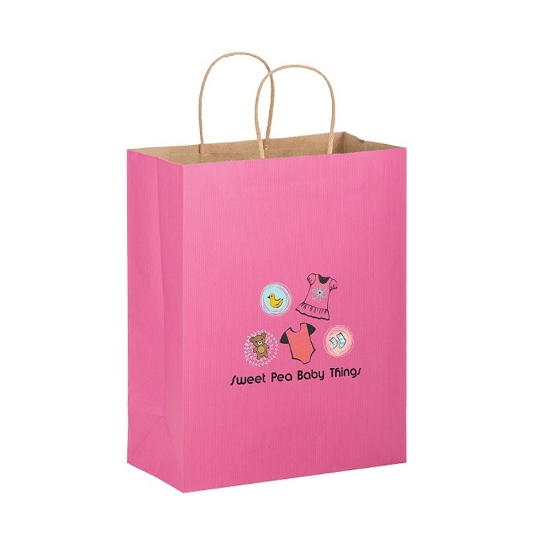 Full Color Matte Paper Bag 10x5x13