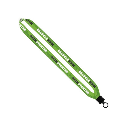 Picture of 3/4" Lanyard with Plastic Clamshell and Plastic O-Ring