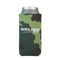 Camouflage Personalized 8 oz. Slim Koozie