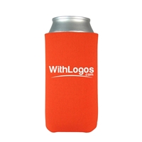 Orange Slim Personalized Koozie