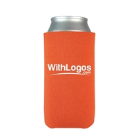 8 oz. Orange Koozies With Logo