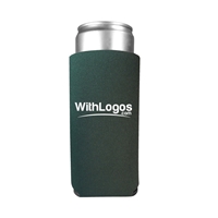 12 oz. Slim Koozie With Logo