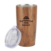 Picture of Custom 20 oz Wood Tone Stainless Steel Tumbler