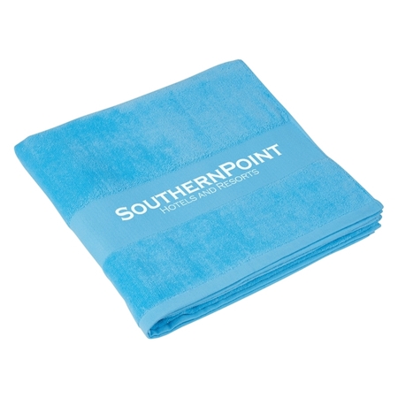 Blue Custom Beach Towels