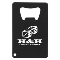 Custom Credit Card Shaped Bottle Opener