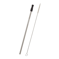 Picture of Custom Stainless Steel Straws with Cleaning Brush