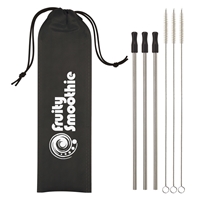 Picture of Custom 3 Pack Stainless Steel Straws